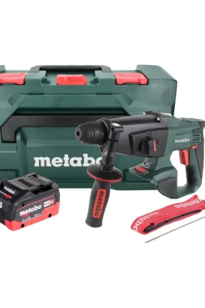 Super Prix Metabo KHA 18 LTX Perforateur-Burineur sans fil 2,2 J SDS Plus 18 V + 1x Batterie 8 Ah + Coffret metaBOX - sans chargeur