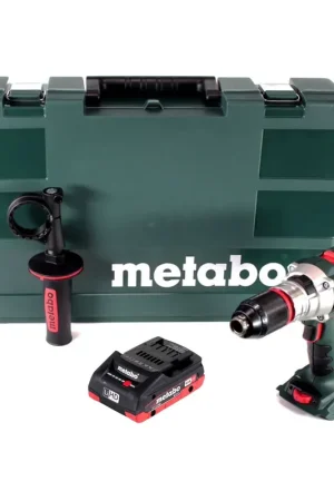 Prix Bas Perceuse à percussion sans fil Metabo SB 18 LTX Impuls 18 V 110 Nm + 1x batterie 4,0 Ah + coffret - sans chargeur