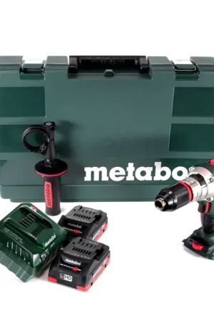 Promotion Saisonnière Perceuse à percussion sans fil Metabo SB 18 LTX Impuls 18 V 110 Nm + 2x batteries 4,0 Ah + chargeur + mallette
