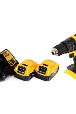 Perceuse-visseuse sans fil Dewalt DCD 780 P2 18 V 60 Nm + 2x batteries 5,0 Ah + chargeur Réduction