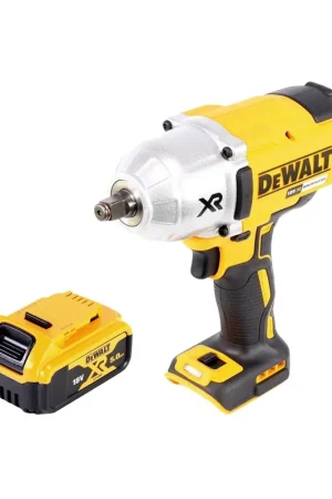 Must-Have Clé à chocs sans fil Dewalt DCF 899 HN 18 V 950 Nm 1/2" anneau HOG sans balais + 1x batterie 5,0 Ah - sans chargeur
