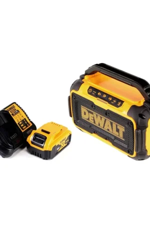 DeWalt DCR 011 P1 batterie haut-parleur Bluetooth 10,8 - 18 V + 1x batterie 5,0 Ah + chargeur Affaire À Saisir