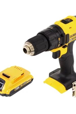 Perceuse-visseuse sans fil Dewalt DCD 780 N 18 V 60 Nm + 1x batterie 2,0 Ah - sans chargeur Dernier Modèle