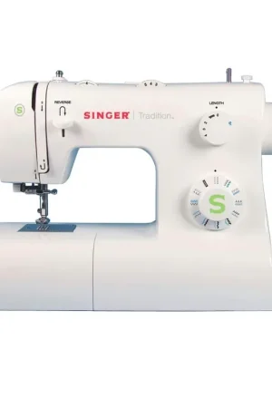 Livraison Express Singer 2273 Machine à Coudre Tradition Blanche 60 Watt 23 points ajustables