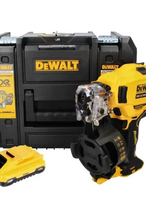 Marque Cloueur à bobine DeWalt DCN 45 RNNT 18 V 19 - 44 mm sans balais + 1x batterie 3,0 Ah + TSTAK - sans chargeur