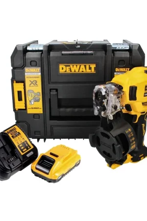 Cloueur à bobine DeWalt DCN 45 RNL1 18 V 19 - 44 mm sans balais + 1x batterie 3,0 Ah + chargeur + TSTAK Paiement Sécurisé