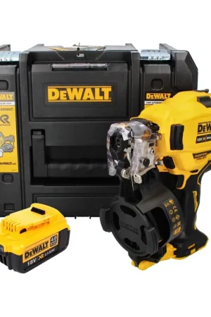 Cloueur à bobine DeWalt DCN 45 RNNT 18 V 19 - 44 mm sans balais + 1x batterie 4,0 Ah + TSTAK - sans chargeur Pas Cher
