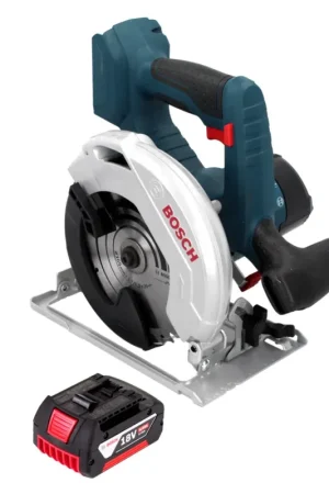 Prix Promo Scie circulaire sans fil Bosch GKS 18 V-57 Professional 18 V 165 mm + 1x batterie 4,0 Ah - sans chargeur