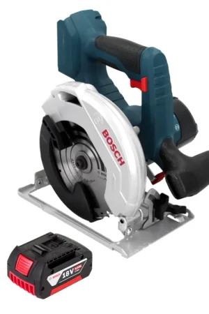 Scie circulaire sans fil Bosch GKS 18 V-57 Professional 18 V 165 mm + 1x batterie 6,0 Ah - sans chargeur Meilleur Prix