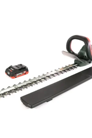 Metabo AHS 18-65 V Taille-haie sans fil 18 V - 63 cm + 1x Batterie 4,0 Ah - sans chargeur Promotion