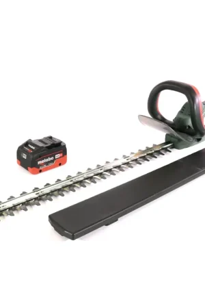 Metabo AHS 18-65 V Taille-haie sans fil 18 V - 63 cm + 1x Batterie 5,5 Ah - sans chargeur Usine Directe