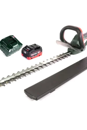 Metabo AHS 18-65 V Taille-haie sans fil 63cm 18V + 1x Batterie 8,0Ah + Chargeur Satisfait Ou Remboursé