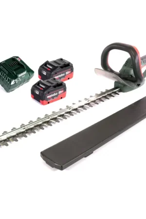 Commande En Gros Metabo AHS 18-65 V Taille-haie sans fil 63cm 18V + 2x Batteries 8,0Ah + Chargeur