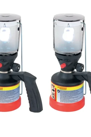 Rothenberger Industrial Set 2x lampe de camping Scout Allumage piézo + 6x manteau (2x 35902) Commander Vite