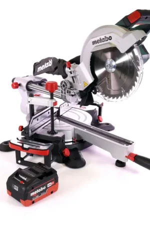 Scie à découper sans fil Metabo KGS 18 LTX 216 18 V 216 mm + 1x batterie 5,5 Ah - sans chargeur Retour Gratuit