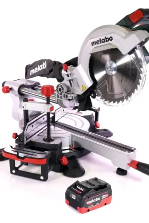 Nouveauté Scie à découper sans fil Metabo KGS 18 LTX 216 18 V 216 mm + 1x batterie 8,0 Ah - sans chargeur