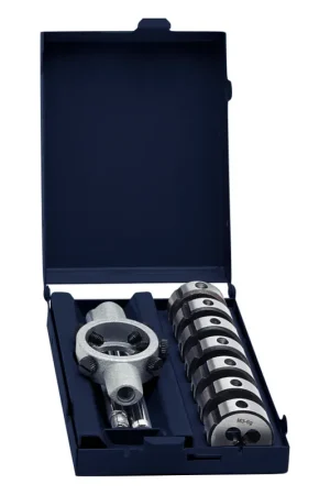Offre Spéciale Exact SE Set de filières HSS M3 - M12 25 mm, Acier HSS, 8 pcs. (70418)