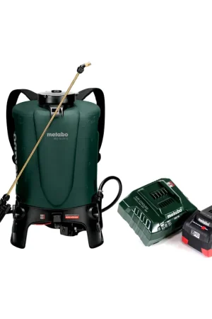 Pulvérisateur à dos à batterie Metabo RSG 18 LTX 15 18 V 15 L 3,0 bar + 1x batterie 5,5 Ah + chargeur Prix Bas