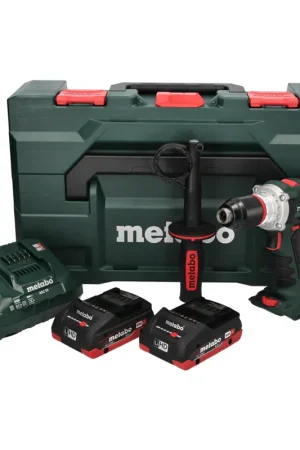 Metabo BS 18 LTX BL I perceuse-visseuse sans fil 18 V 120 Nm + 2x batteries 4,0 Ah + chargeur + métaBOX Must-Have