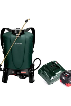 Pas Cher Pulvérisateur à dos à batterie Metabo RSG 18 LTX 15 18 V 15 L 3,0 bar + 1x batterie 8,0 Ah + chargeur