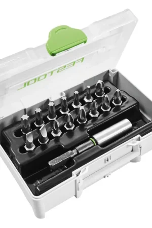 Festool Assortiment d'embouts SYS3 XXS CE-MX BH 60 ( 205825 ) 16 pces pour perceuse-visseuse sans fil Petit Prix