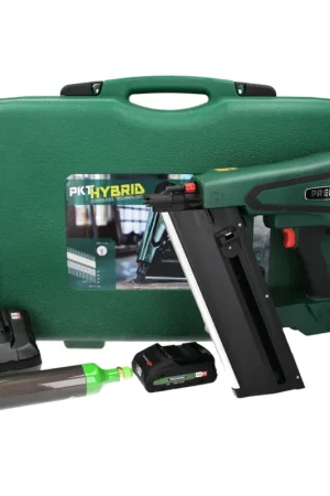 Vente Directe Prebena PKT 8 RKP100 SET 4 Cloueur hybride sans fil 18 V 65 - 100 mm + 1x Batterie 4,0 Ah + Chargeur (CAS)