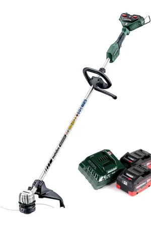 Vente Directe Metabo FSD 36-18 LTX BL 40 Débroussailleuse sans fil 36 V ( 2x 18 V ) Poignée ronde Brushless + 2x batterie 5,5 Ah + chargeur