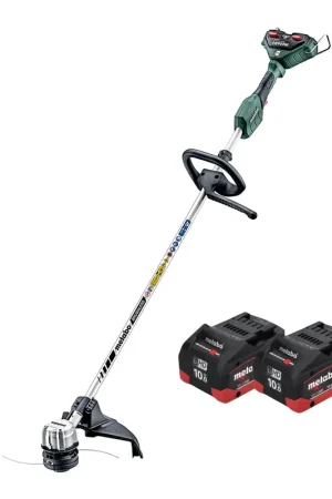 Nouvel Arrivage Metabo FSD 36-18 LTX BL 40 Débroussailleuse sans fil 36 V ( 2x 18 V ) Poignée ronde Brushless + 2x batterie 10,0 Ah - sans chargeur