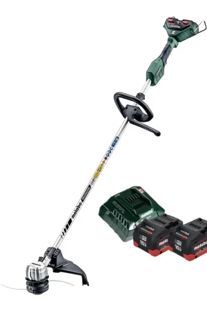 Populaire Metabo FSD 36-18 LTX BL 40 Débroussailleuse sans fil 36 V ( 2x 18 V ) Poignée ronde Brushless + 2x batterie 10,0 Ah + chargeur
