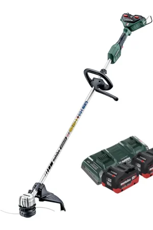 Metabo FSD 36-18 LTX BL 40 Débroussailleuse sans fil 36 V ( 2x 18 V ) Poignée ronde Brushless + 2x batterie 10,0 Ah + double chargeur Soldes