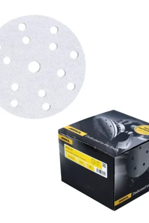 Haute Qualité Mirka BASECUT Disques abrasifs auto-agrippants 150 mm, P100, 15 trous, 400 pcs. ( 4x 2261109910 )