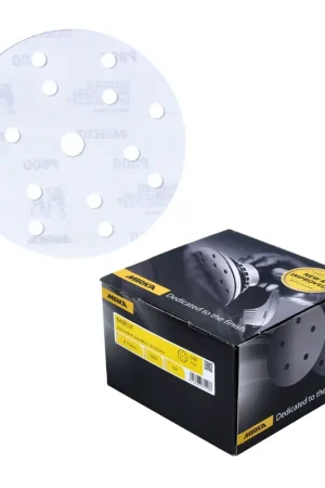 Mirka BASECUT Disques abrasifs auto-agrippants 150 mm, P800, 15 trous, 400 pcs. ( 4x 2261109981 ) Réduction