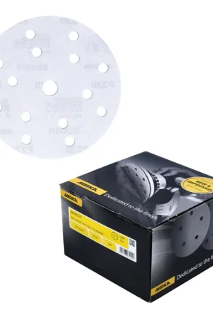 Mirka BASECUT Disques abrasifs auto-agrippants 150 mm, P220, 15 trous, 200 pcs. ( 2x 2261109922 ) Bon Plan