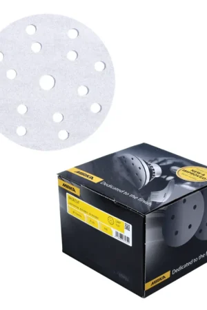 Certifié Mirka BASECUT Disques abrasifs auto-agrippants 150 mm, P120, 15 trous, 200 pcs. ( 2x 2261109912 )