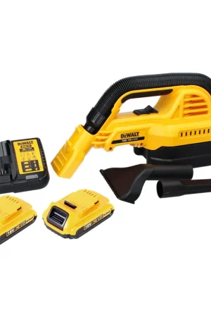 Marque DeWalt DCV 517 D2 Aspirateur à main sans fil 18 V 1,9 L + 2x batterie 2,0 Ah + chargeur