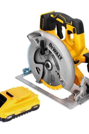 Scie circulaire sans fil DeWalt DCS 570 18 V 184 mm sans balais + 1x batterie 3,0 Ah - sans chargeur Prix Réduit