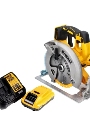 Scie circulaire sur batterie DeWalt DCS 570 L1 18 V 184 mm sans balais + 1 batterie 3,0 Ah + chargeur Achat Immédiat