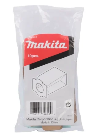 Top Vente Makita Filtre en papier - 10 pièces. ( 194565-3 ) pour Aspirateur DCL 182 / 4076D / CL121D