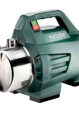 Metabo Pompe de jardin inox P 4500 1300 watt 4.8 bar, Moteur à condensateur sans entretien (600965000) Nouvel Arrivage