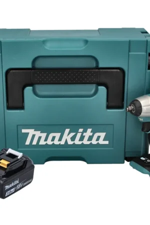 Makita DTW 180 F1J Visseuse à chocs sans fil 18 V 180 Nm 3/8" Brushless + 1x batterie 3,0 Ah + Makpac - sans chargeur Prix Promo