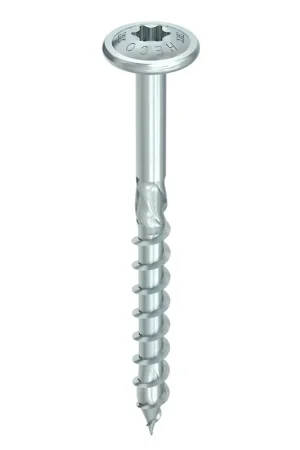 Expédié Aujourd'hui HECO TOPIX plus Vis à bois professionnelle 8,0 x 240 mm, Filetage partiel , Tête ronde large, T-Drive, Galvanisé bleu, A3K, 50pcs. ( 61341 )