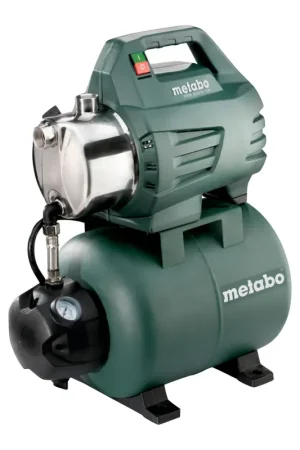 Metabo HWW3500/25 INOX Station d'eau domestique 900 W 4,5 bar ( 600969000 ) Moteur à condensateur sans entretien Prix Cassé