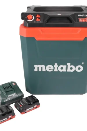 Seulement Aujourd'hui Metabo KB 18 BL Glacière sans fil 18 V avec fonction maintien au chaud 28 l Brushless + 2x batterie 4,0 Ah + chargeur