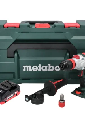 Prix Cassé Metabo SB 18 LTX BL Q I Perceuse-visseuse à percussion sans fil 130 Nm 18 V Brushless + 1x Batterie 4,0 Ah + Coffret MetaBOX - sans chargeur