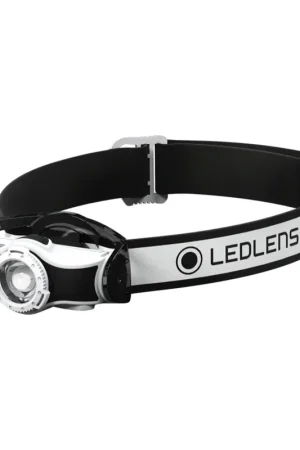 Commander Vite Ledlenser MH5 LED Lampe frontale 400 lm IPX4 Blanc/Noir ( 502146 ) + 1x Batterie + Câble de charge