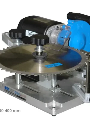 Expédié Aujourd'hui Güde GSS 400 Affûteuse de lames de scie 110 W 105 mm ( 94217 ) pour lames de scie 90 - 400 mm + Meule CV + Meule HM