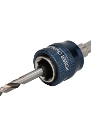 Nouvelle Collection Bosch Power Change Plus Adaptateur 3/8 “ + Foret HSS-G 7,15 mm - compatible avec les scies trépans (2608594253)