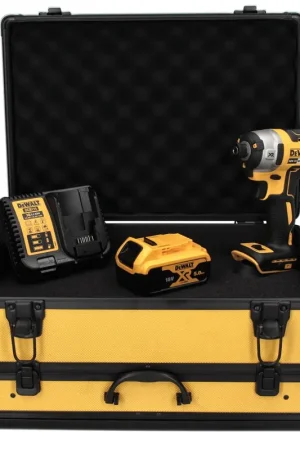 DeWalt DCF 887 P1TX Visseuse à percussion sans fil, sans balai, 205 Nm 18 V + 1x Batterie 5,0 Ah + Chargeur + Coffret TX + Mandrin de 1/4" Nouvel Arrivage