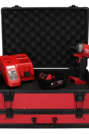 Promotion Milwaukee M18 FID2-501FC TX Visseuse à chocs sans fil 18V ¼″ 226Nm + 1x Batterie 5.0 Ah + Chargeur + mallette TX