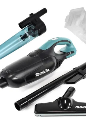Makita DCL 182 ZB Aspirateur sans fil 18 V noir + 1x séparateur cyclone + 1x sac filtrant en non-tissé - sans batterie, sans chargeur Remise